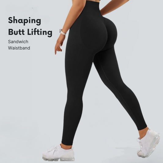 High Waisted Tummy Control Butt Lifting Leggings
